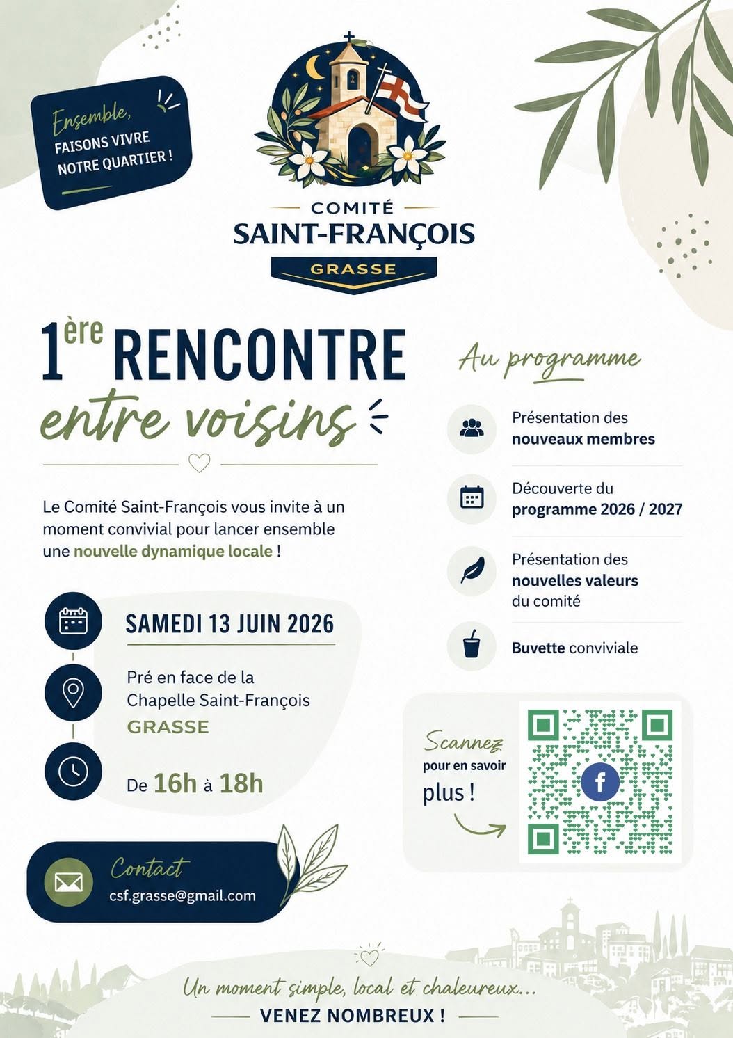 1ère Rencontre entre voisins